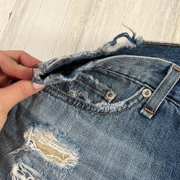 Rag & Bone super distressed shorts size 27 - Picture 7 of 14